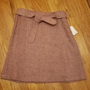 Baby Pink H&M Tweed Skirt
